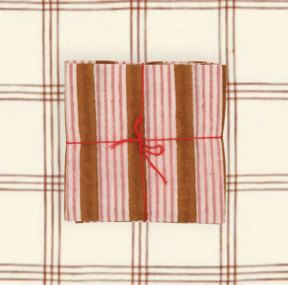 Serviettes de table x4 - Alice Powder
