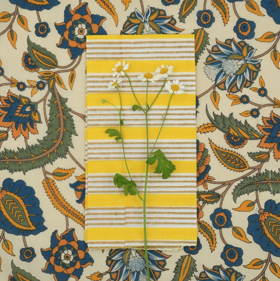 Serviettes de table x4 - Alice Gold