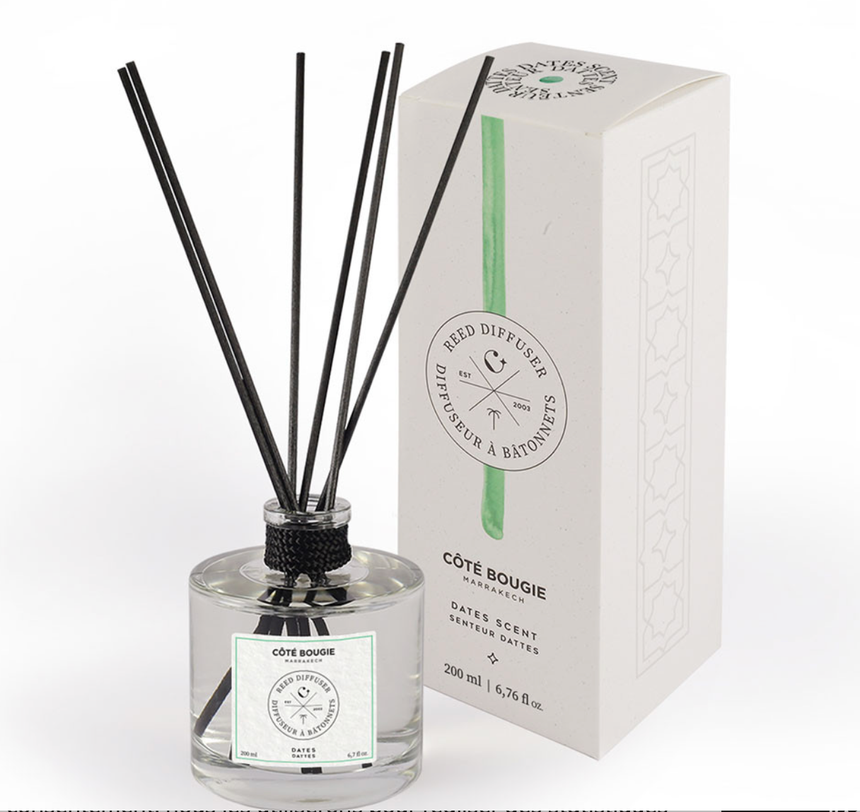 Diffuseur bâtonnet Dattes 200ML