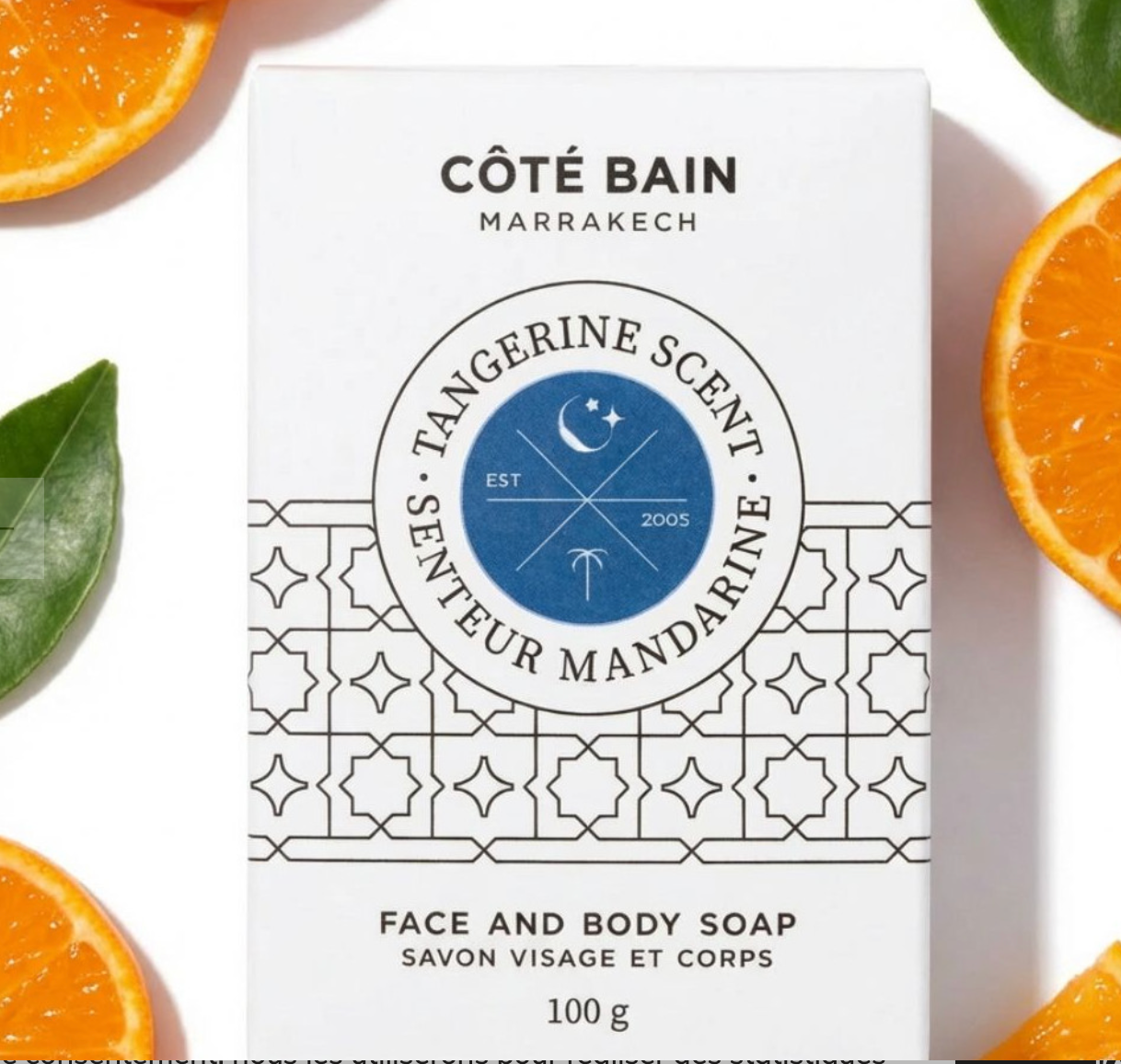 Savon Solide Mandarine Majorelle