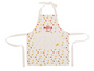 TABLIER ENFANT BRODE KITCHFUN ECRU+ROUGE+JAUNE