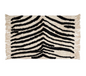 TAPIS TUFTE FELIEN NOIR+ECRU 95X60CM