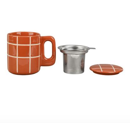 Tasse tisane avec filtre TERRA