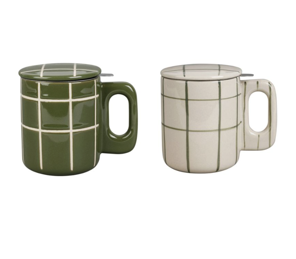 Tasse tisane avec filtre KAKI