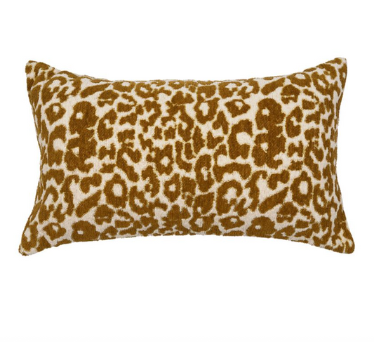 COUSSIN JUNGLE POP OCRE+DORE 50X30CM