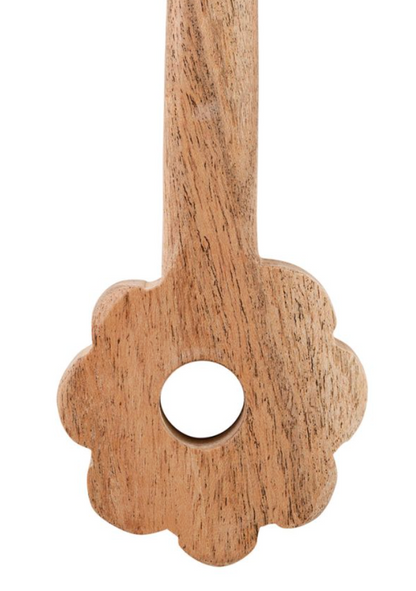 COUVERTS SALADE FLEUR X2 DALBERT NATUREL L31CM