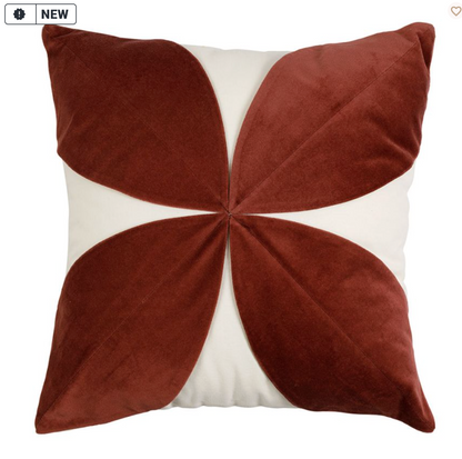 COUSSIN FLORILENE PRUNE 45X45CM