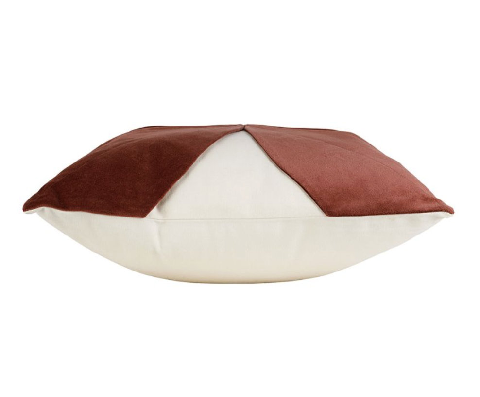 COUSSIN FLORILENE PRUNE 45X45CM