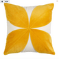 COUSSIN FLORILENE JAUNE 45X45CM