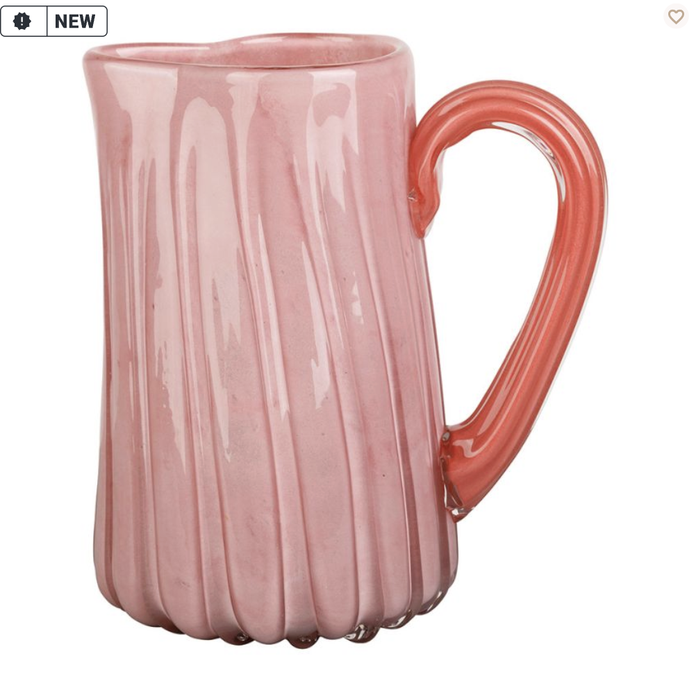 VASE PICHET SABLON ROSE 18.5X13.5XH20CM
