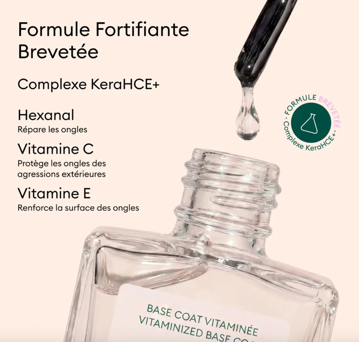 Vernis - Base Coat Vitaminée Green™ - Manucurist