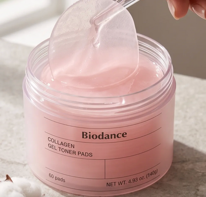 Biodance - Collagen Gel Toner Pads, Disques toniques au gel de collagène