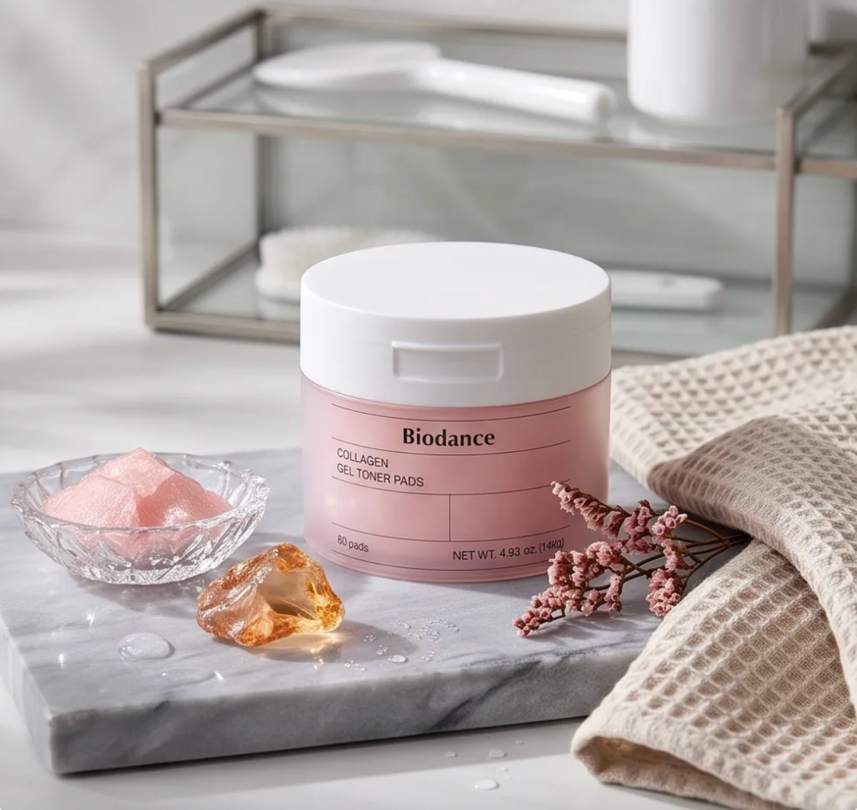 Biodance - Collagen Gel Toner Pads, Disques toniques au gel de collagène
