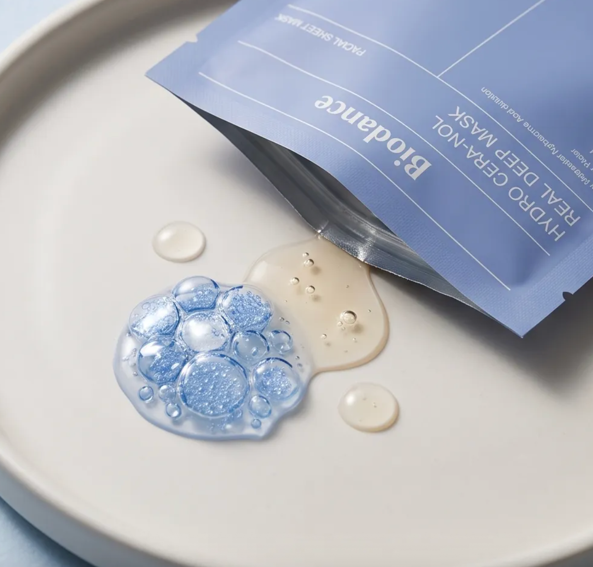 Masque Biodance - Hydro Cera-Nol, Masque Hydrogel Apaisant Profond à la Céra-Nol x 1pc