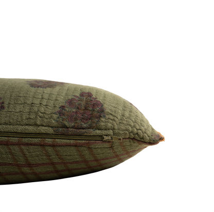 GIPSY - coussin - coton - L 60 x W 40 cm - mix de couleurs