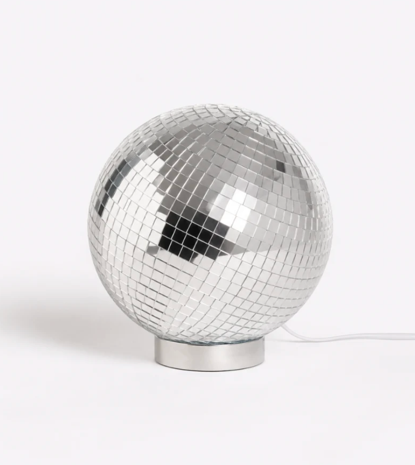 Lampe boule disco