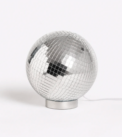 Lampe boule disco