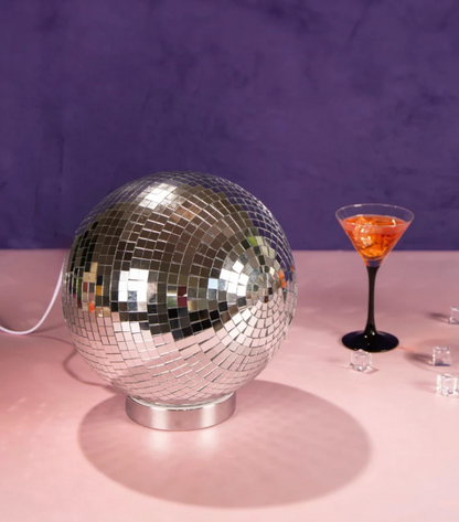 Lampe boule disco