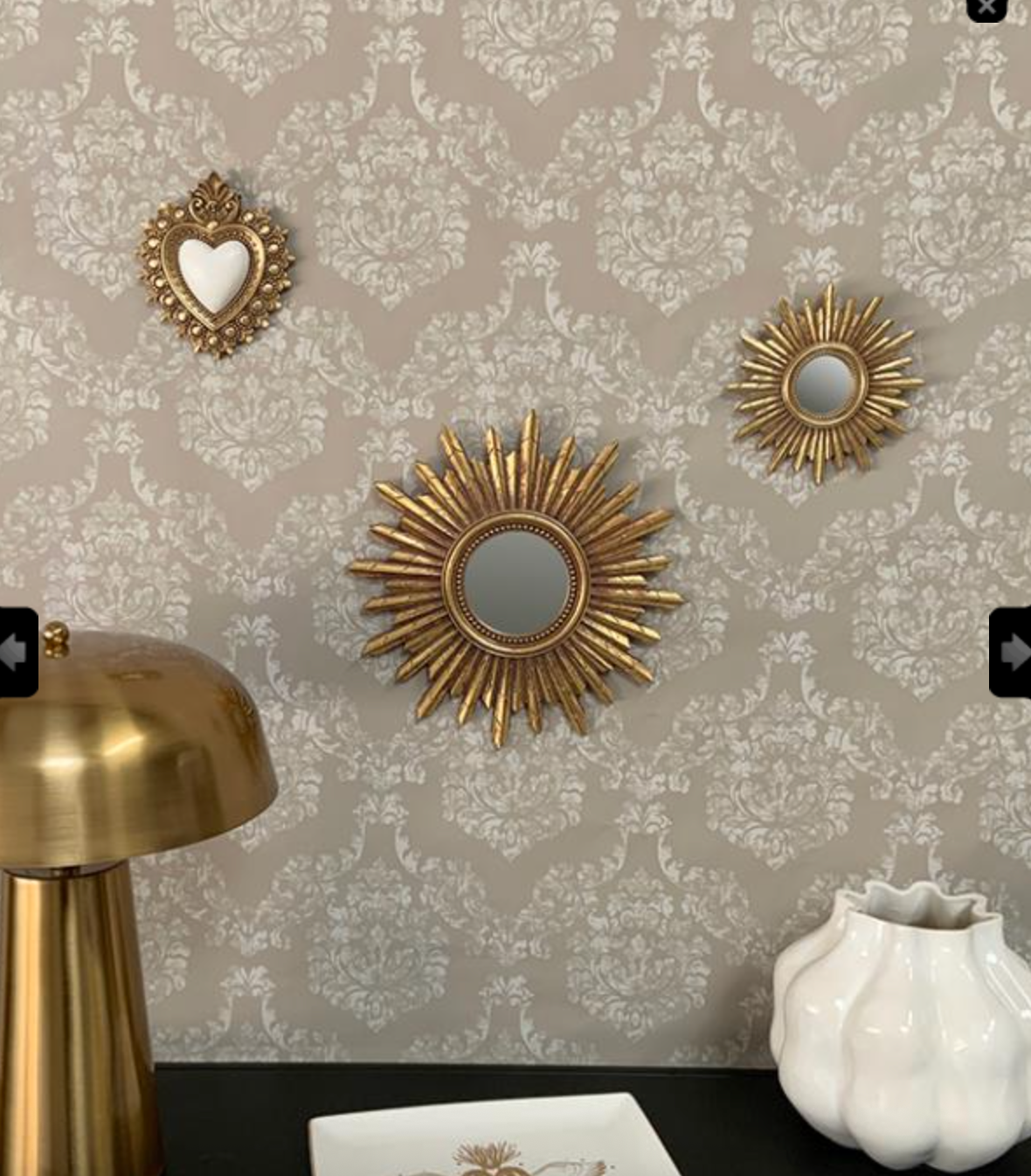 MIROIR SOLEIL 30CM
