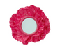 MIROIR FLEUR ROSE 17CM