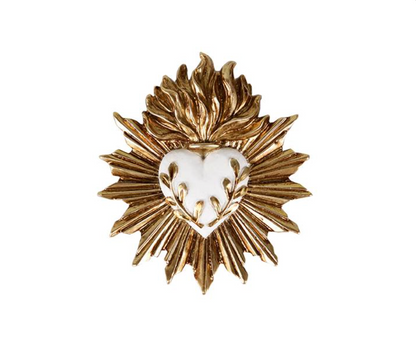 Deco murale ex voto b/d 7,8x8,8cm