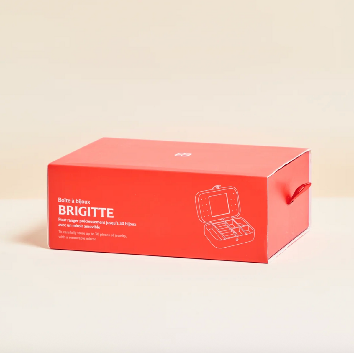 Boîte à bijoux Voyage Brigitte Zèbre