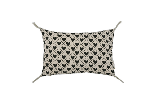 COUSSIN - 20x30 - LES COEURS - Carbone