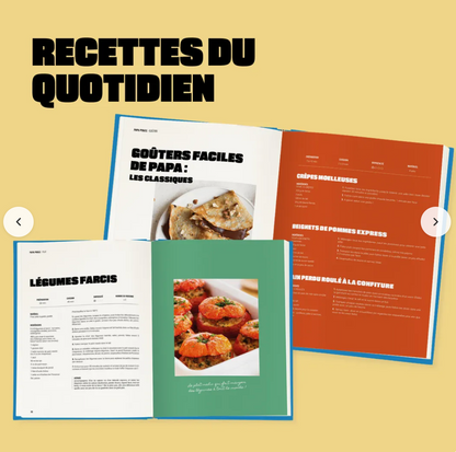 PAPA POULE - Livre de cuisine