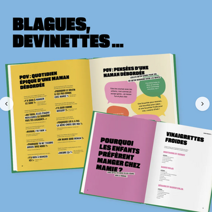 MAMAN DÉBORDÉE - Livre de cuisine