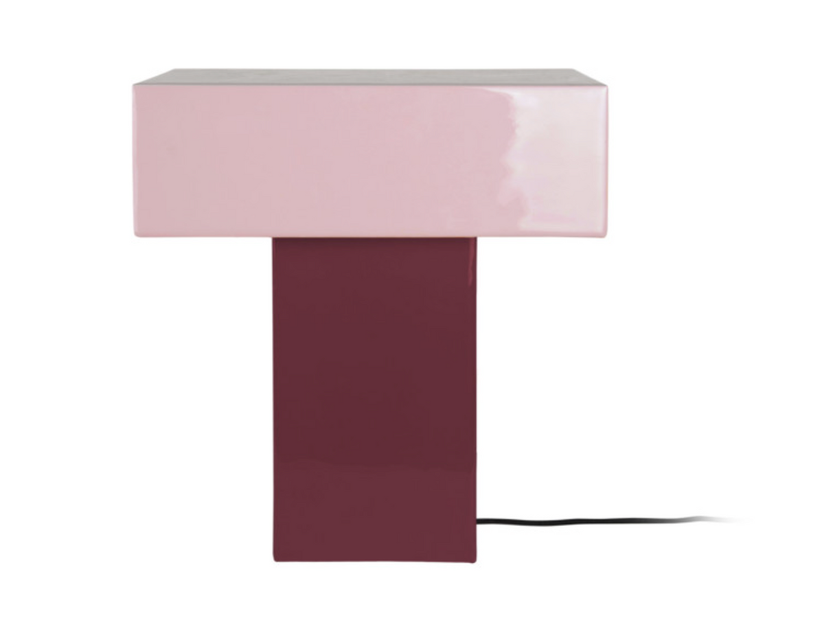 Lampe Grato Recto Mauve & Lavande