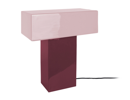 Lampe Grato Recto Mauve & Lavande