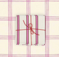 Serviettes de table x4 - Levant Garnet