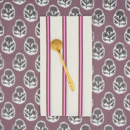 Serviettes de table x4 - Levant Garnet