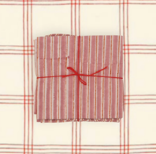 Serviettes de table x4 - Lila Powder