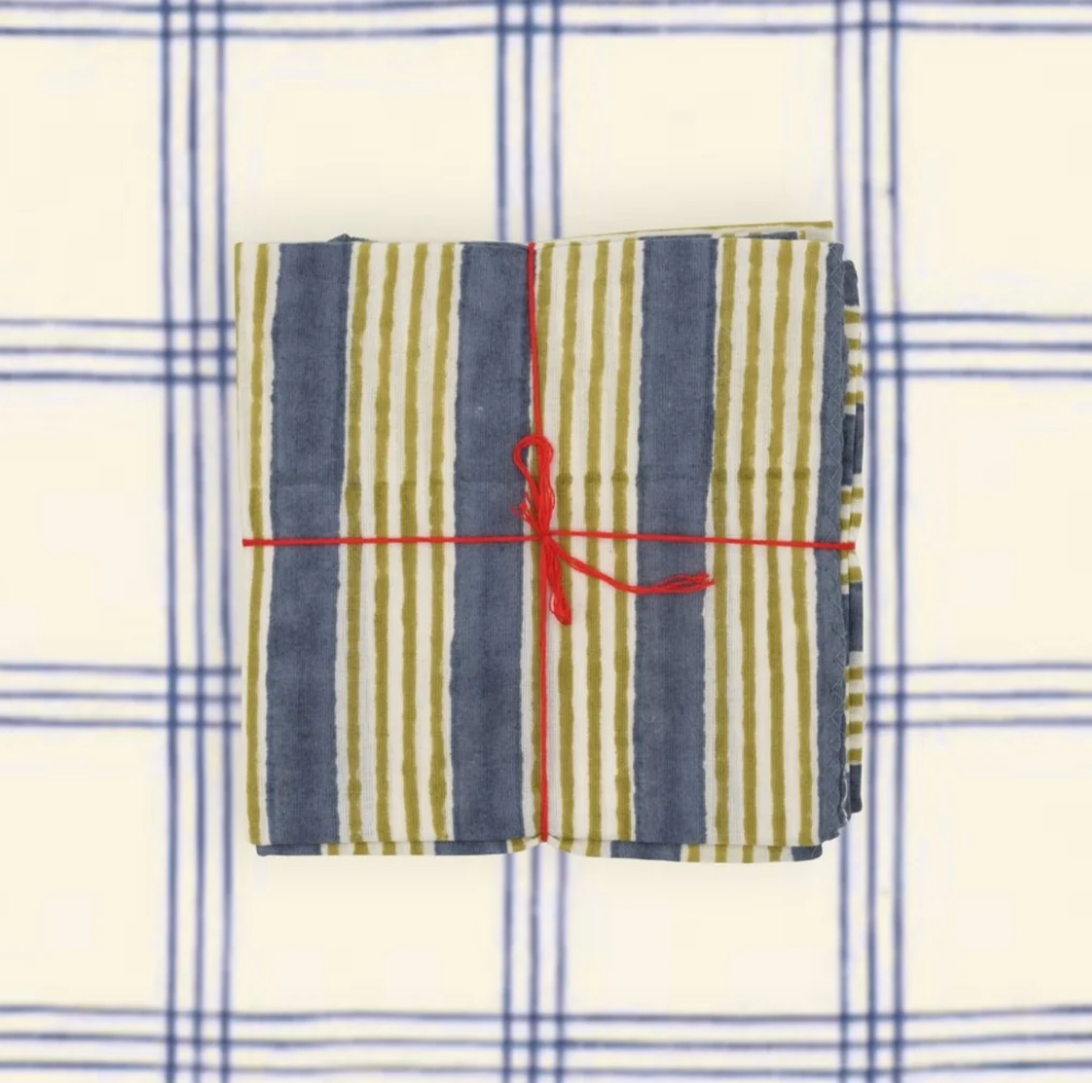 Serviettes de table x4 - Alice Moonlight