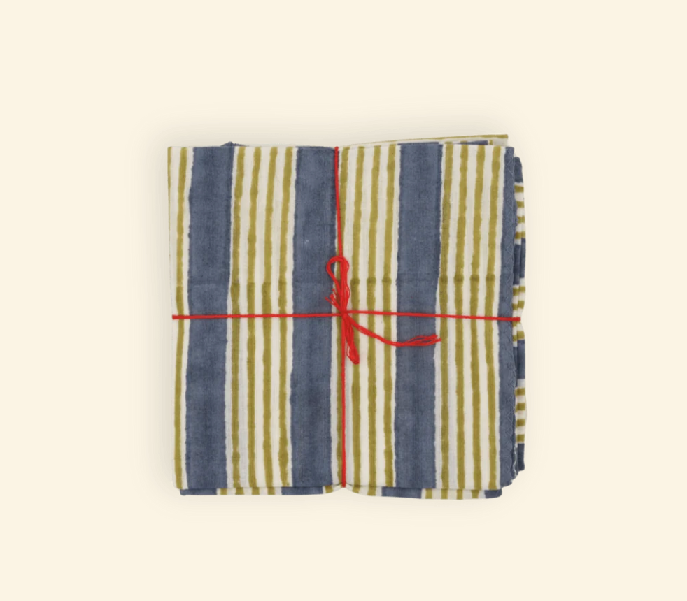 Serviettes de table x4 - Alice Moonlight