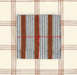 Serviettes de table x4 - Alice Tobacco