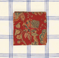 Serviettes de table x4 - Edelweiss Garnet