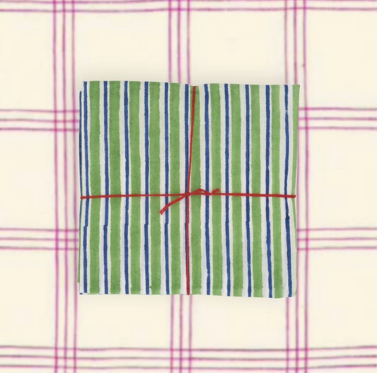 Serviettes de table x4 - Lila Evergreen