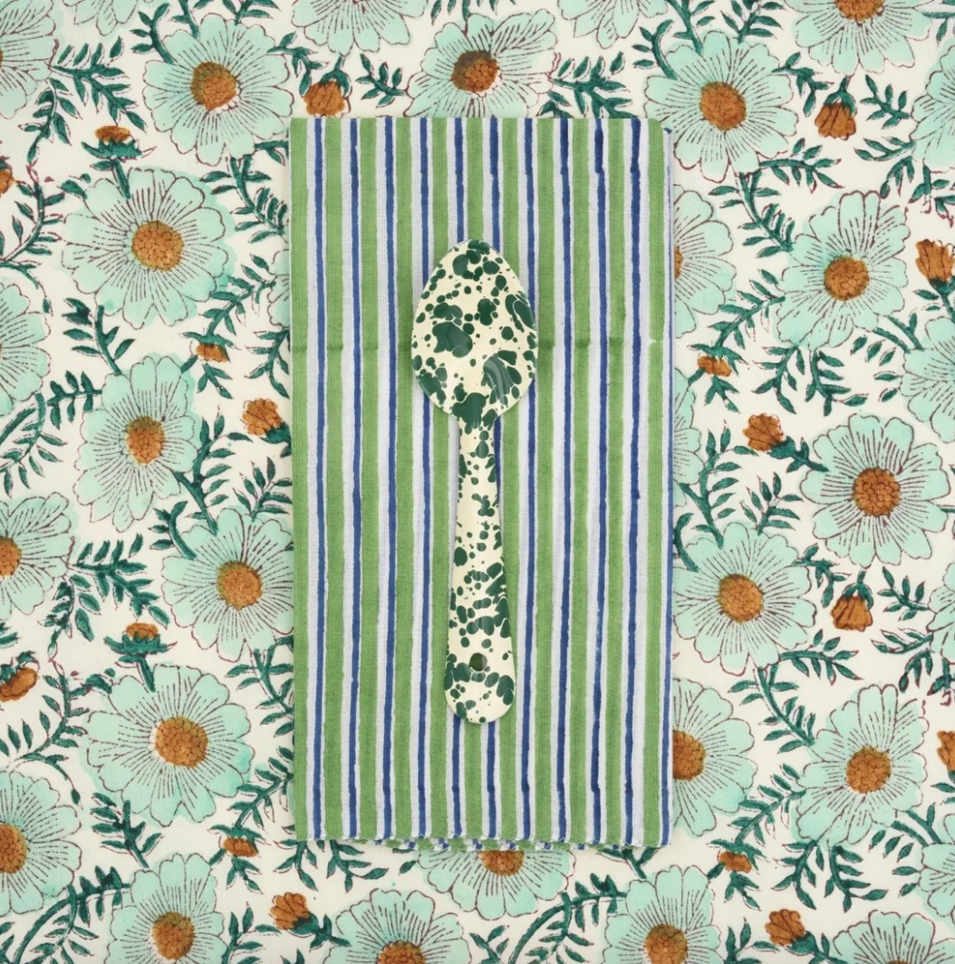 Serviettes de table x4 - Lila Evergreen