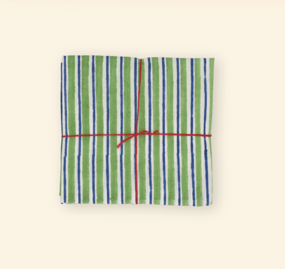 Serviettes de table x4 - Lila Evergreen