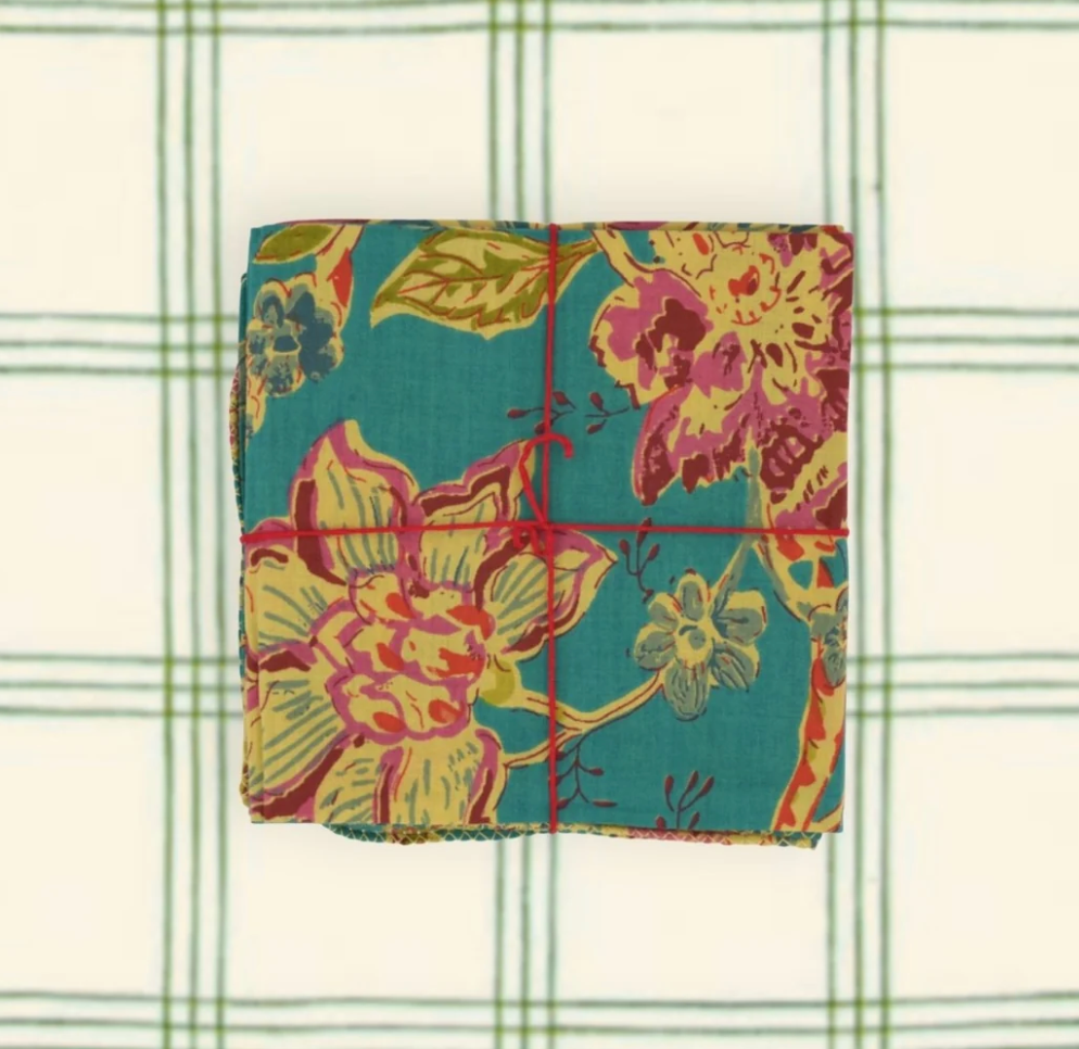 Serviettes de table x4 - Liseron Seaport