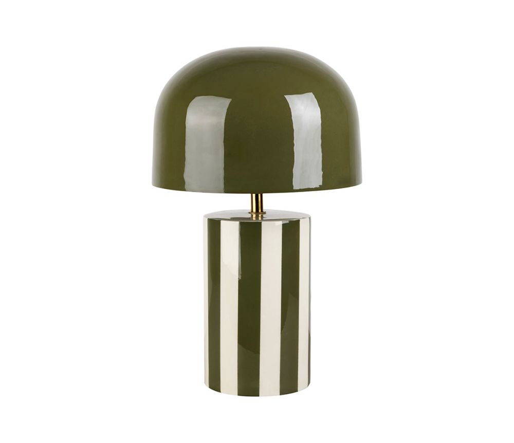 LAMPE ARTY FUN KAKI D25XH40CM