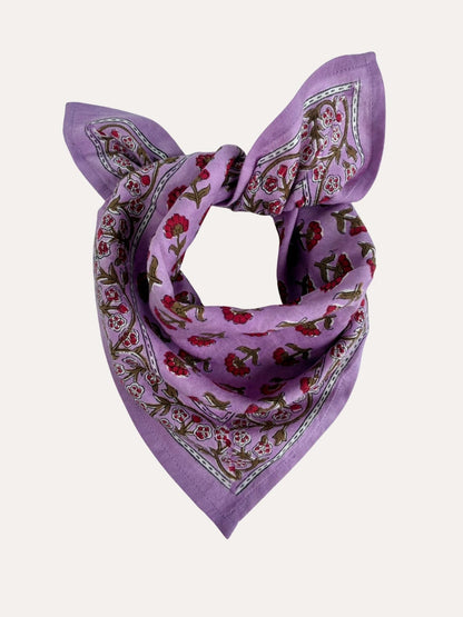 Petit foulard Selene Vieux rose - Byzantine