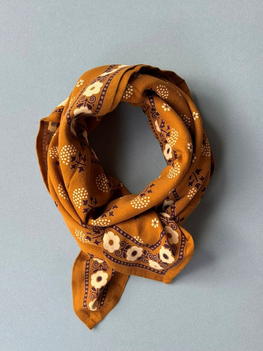 Grand foulard Anastase Bronze - Byzantine