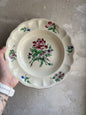 Assiettes vintage plate - Luneville - Pivoine