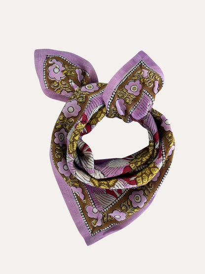 Petit foulard Pénélope Lilas - Byzantine