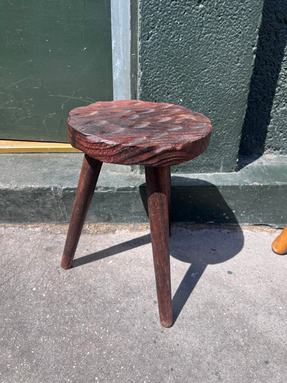 Tabouret tripode vintage