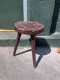 Tabouret tripode vintage