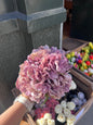 Bouquets pivoine hortensia en tissus